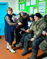 Защитников Родины славим!