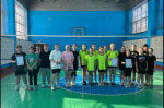 Прошли соревнования по волейболу