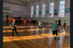 Прошли соревнования по волейболу