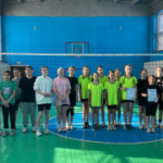 Прошли соревнования по волейболу