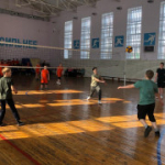 Прошли соревнования по волейболу
