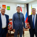 Глава района провел рабочую встречу с Александром Аксёненко