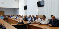 В администрации района состоялось торжественное мероприятие, посвящённое юбилею Баганского района - Баганский район