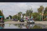 В с. Баган прошёл автопробег, посвященный Дню Государственного флага