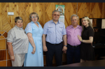 Глава района поздравил с юбилеем Ивана Ивановича Лугина